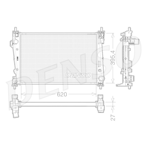 DENSO Kühler, Motorkühlung