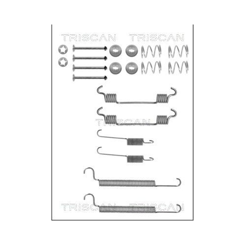 TRISCAN Zubehörsatz, Bremsbacken