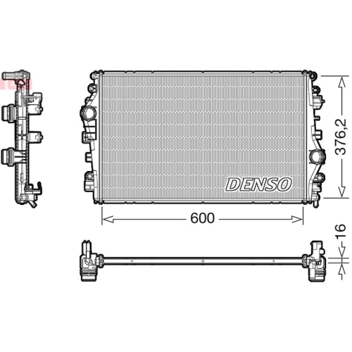 DENSO Kühler, Motorkühlung