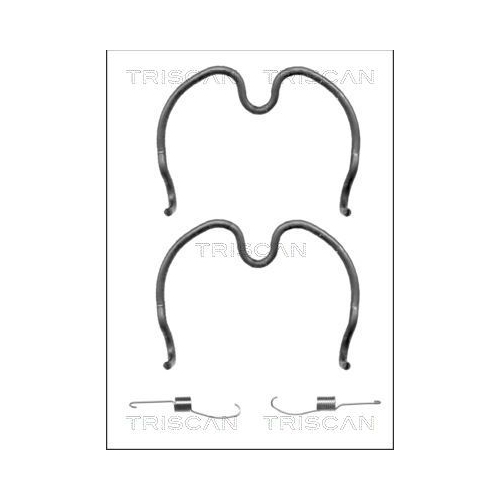TRISCAN Zubehörsatz, Bremsbacken