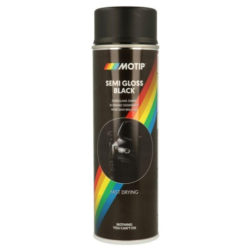 MOTIP Lack Schwarz seidenglanz 500 ml