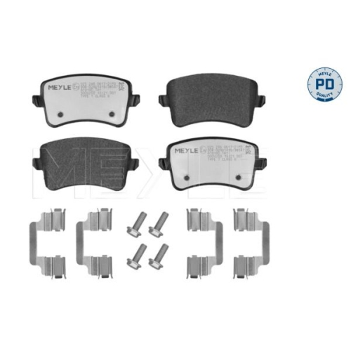 MEYLE Bremsbelagsatz, Scheibenbremse MEYLE-PD: Advanced performance and design.