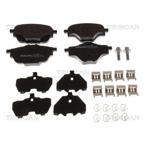TRISCAN Bremsbelagsatz, Scheibenbremse