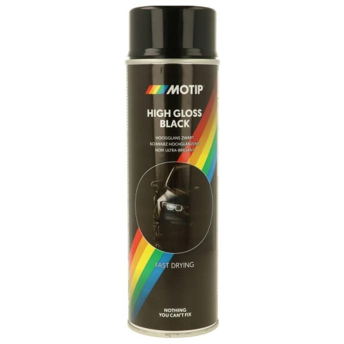 MOTIP Lack Schwarz gl&auml;nzend 500 ml
