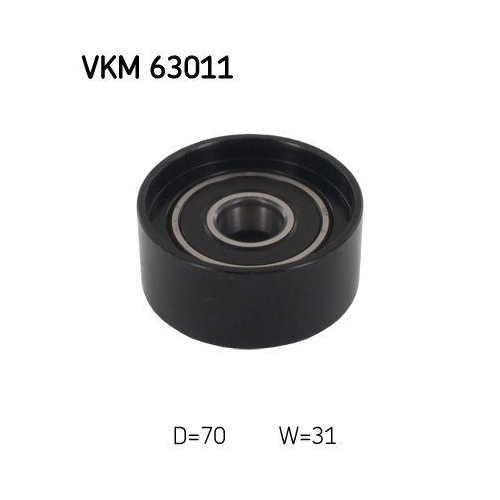 SKF Umlenk-/F&uuml;hrungsrolle, Keilrippenriemen