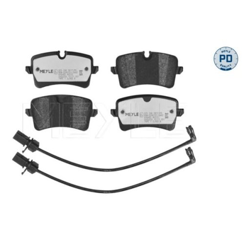 MEYLE Bremsbelagsatz, Scheibenbremse MEYLE-PD: Advanced performance and design.