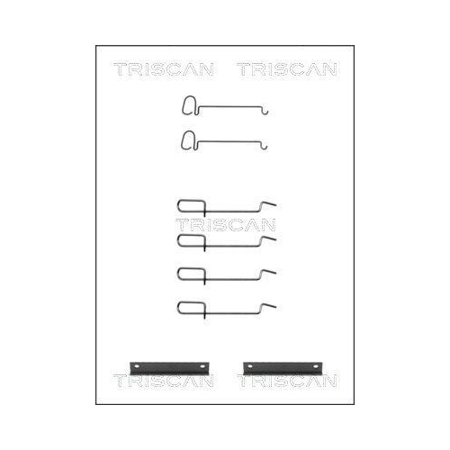 TRISCAN Zubeh&ouml;rsatz, Scheibenbremsbelag