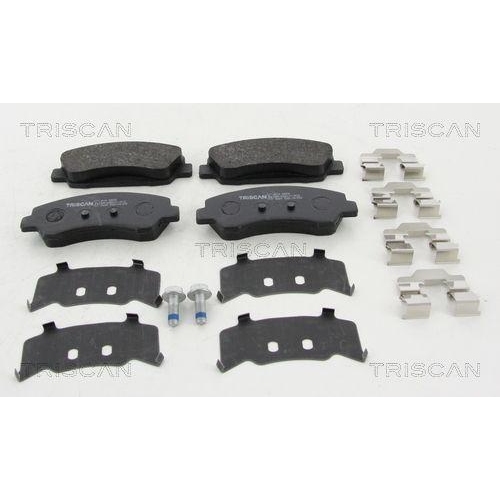 TRISCAN Bremsbelagsatz, Scheibenbremse