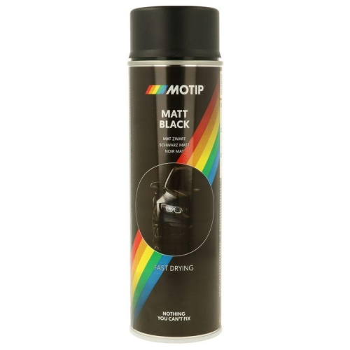 MOTIP Lack Schwarz matt 500 ml