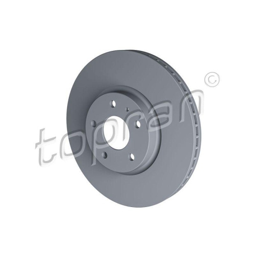 TOPRAN Bremsscheibe COATED