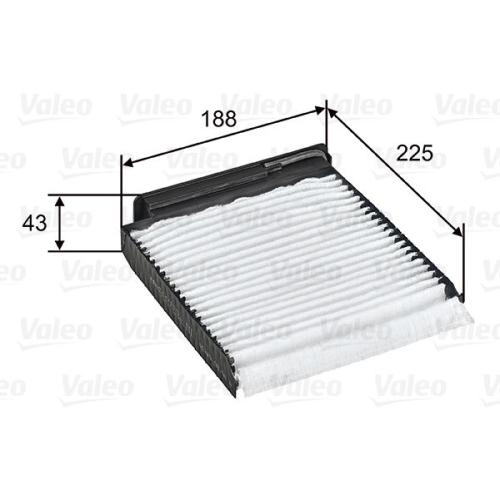 VALEO Filter, Innenraumluft VALEO ESSENTIAL