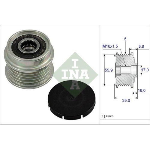 Schaeffler INA Generatorfreilauf