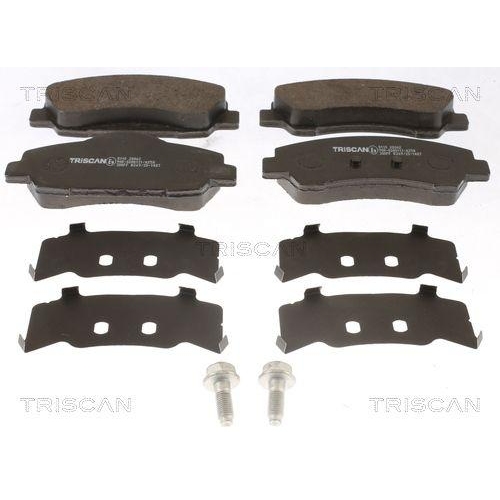 TRISCAN Bremsbelagsatz, Scheibenbremse