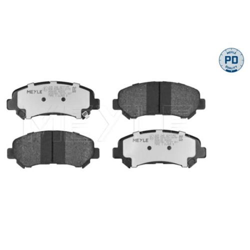 MEYLE Bremsbelagsatz, Scheibenbremse MEYLE-PD: Advanced performance and design.