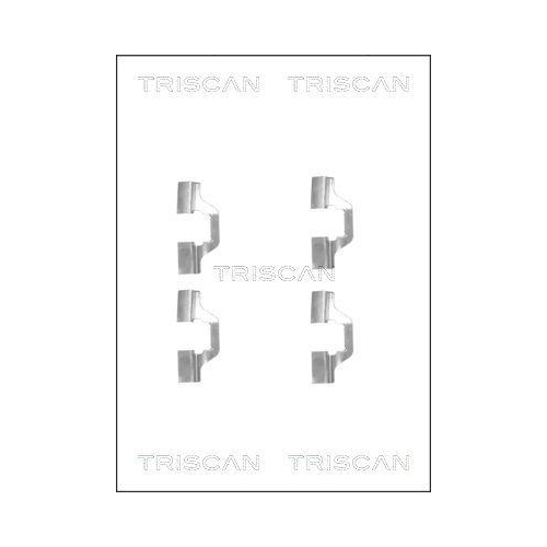 TRISCAN Zubeh&ouml;rsatz, Scheibenbremsbelag