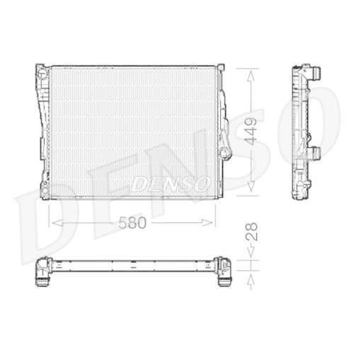 DENSO Kühler, Motorkühlung