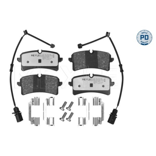 MEYLE Bremsbelagsatz, Scheibenbremse MEYLE-PD: Advanced performance and design.