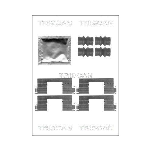 TRISCAN Zubeh&ouml;rsatz, Scheibenbremsbelag