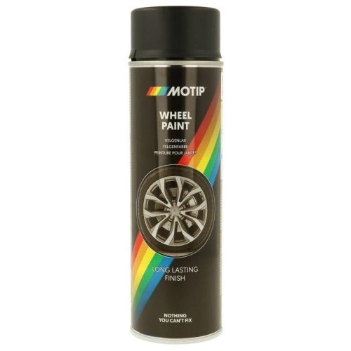 MOTIP Lack Wheelspray schwarz matt 500 ml