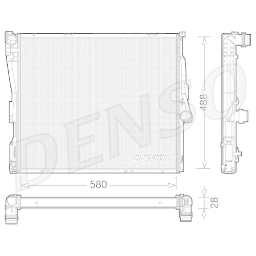 DENSO Kühler, Motorkühlung