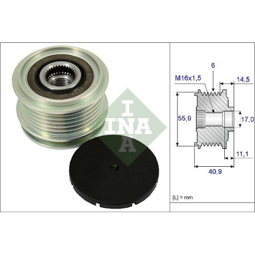 Schaeffler INA Generatorfreilauf