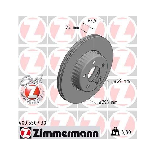 ZIMMERMANN Bremsscheibe FORMULA S