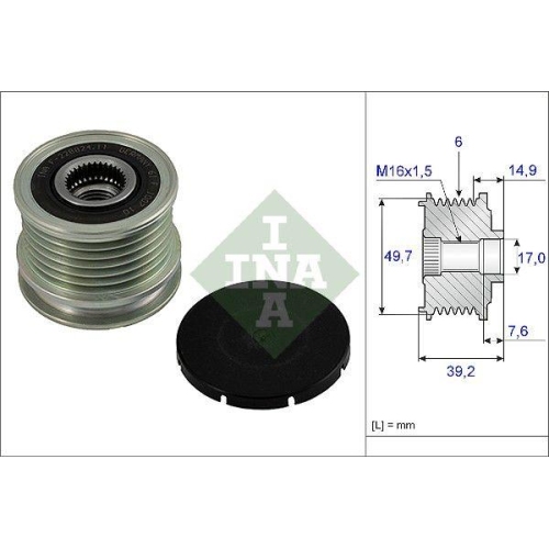 Schaeffler INA Generatorfreilauf