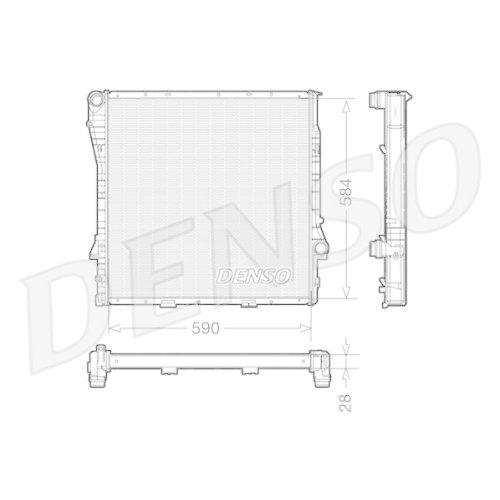 DENSO Kühler, Motorkühlung
