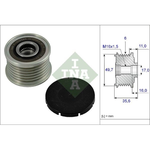 Schaeffler INA Generatorfreilauf