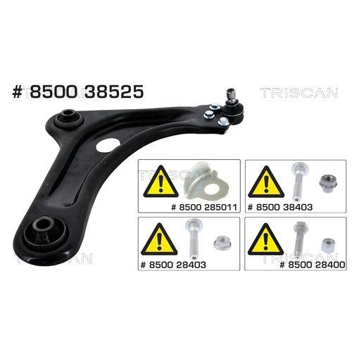 TRISCAN Lenker, Radaufh&auml;ngung