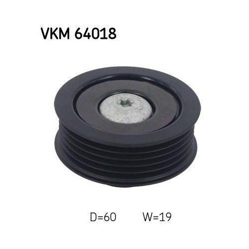 SKF Umlenk-/F&uuml;hrungsrolle, Keilrippenriemen