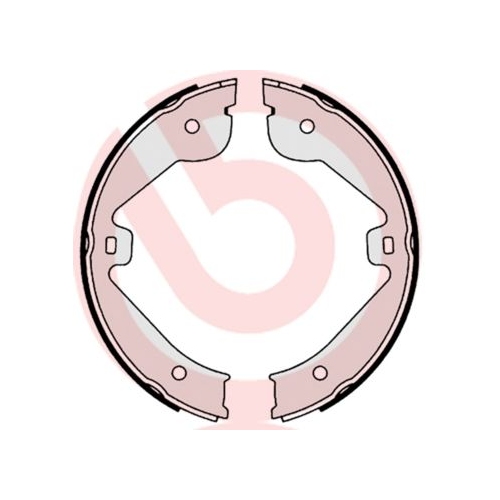 BREMBO Bremsbackensatz, Feststellbremse ESSENTIAL LINE