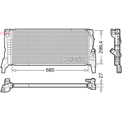 DENSO Kühler, Motorkühlung