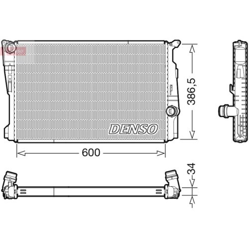 DENSO Kühler, Motorkühlung