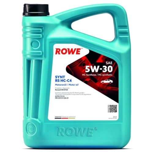 ROWE Motoröl HIGHTEC SYNT RS SAE 5W-30 HC-C4 (20121)