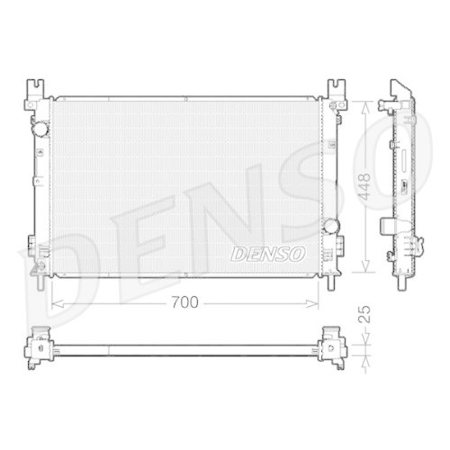 DENSO Kühler, Motorkühlung