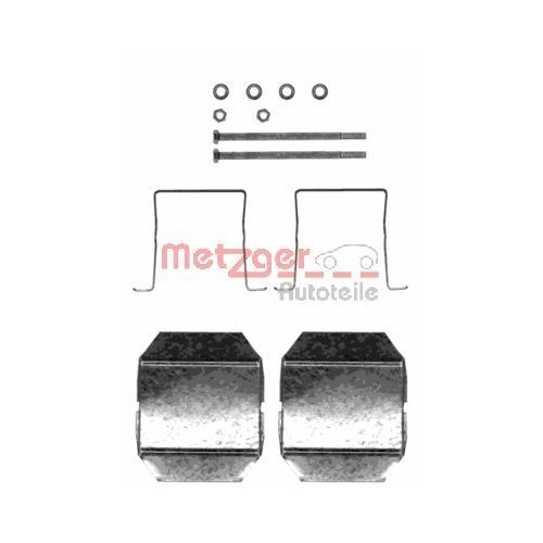 METZGER Zubehörsatz, Scheibenbremsbelag