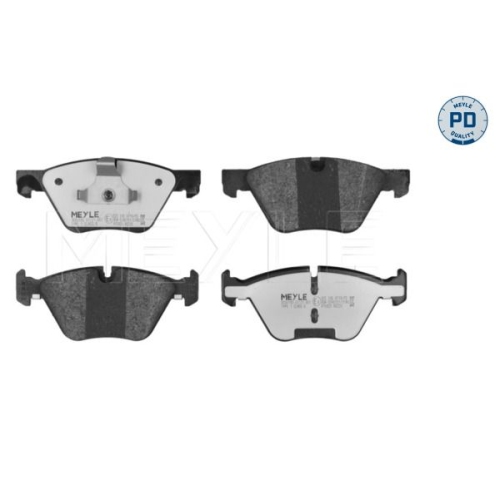 MEYLE Bremsbelagsatz, Scheibenbremse MEYLE-PD: Advanced performance and design.