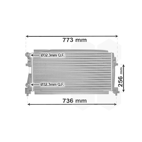 VAN WEZEL Kühler, Motorkühlung *** IR PLUS ***