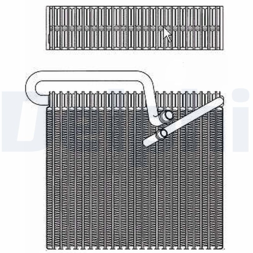 DELPHI Verdampfer, Klimaanlage