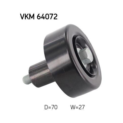 SKF Umlenk-/F&uuml;hrungsrolle, Keilrippenriemen