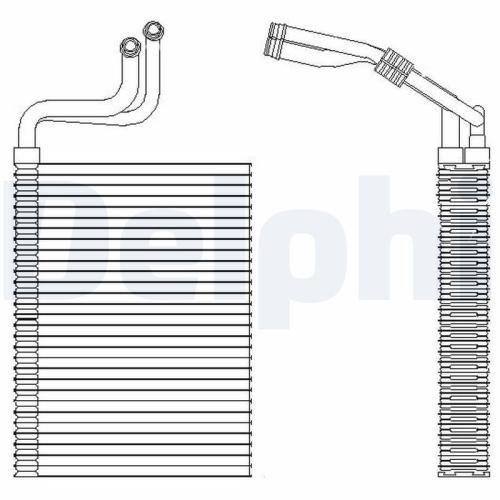 DELPHI Verdampfer, Klimaanlage