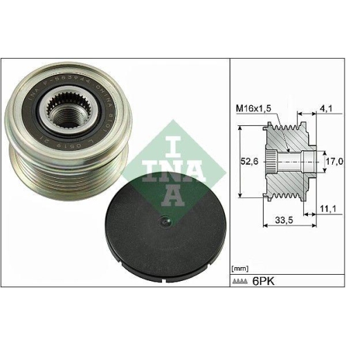 Schaeffler INA Generatorfreilauf