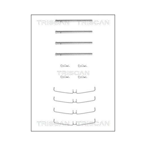 TRISCAN Zubeh&ouml;rsatz, Scheibenbremsbelag