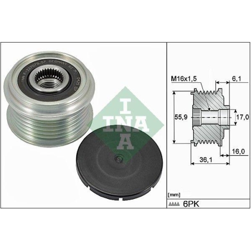 Schaeffler INA Generatorfreilauf