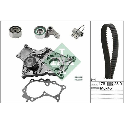 Schaeffler INA Wasserpumpe + Zahnriemensatz