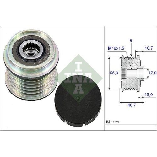 Schaeffler INA Generatorfreilauf