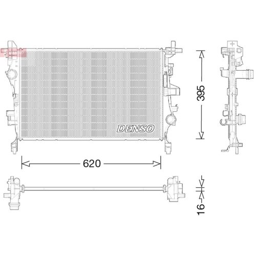 DENSO Kühler, Motorkühlung
