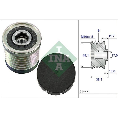 Schaeffler INA Generatorfreilauf