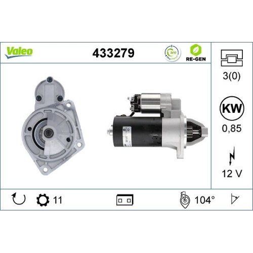 VALEO Starter VALEO RE-GEN AT